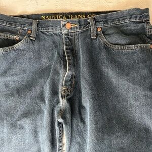 Nautica Men's Relaxed Blue Jeans